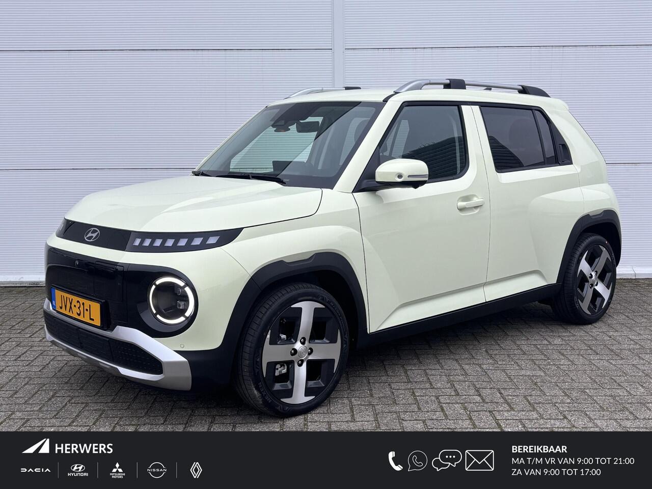 Hyundai INSTER Evolve 49 kWh + Winter & Tech Pack / ¤ 3.000,- Voordeel Op Nieuwprijs / Rijklaarprijs / Direct Leverbaar / Navigatie / LMV / 3-Fase Laden / Warmtepomp /