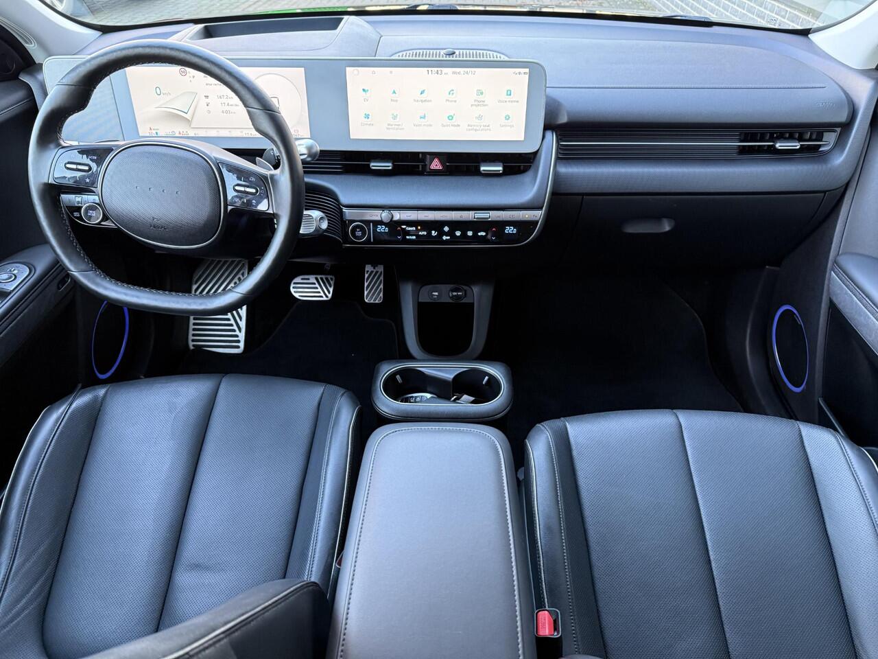 Hyundai IONIQ 5 Lounge 73kWh / Dealer Onderhouden / SOH 93,1% / Elektrische Stoelen met geheugen / Head Up Display / Elektrische Achterklep / 360º Camera / Bose Audio /