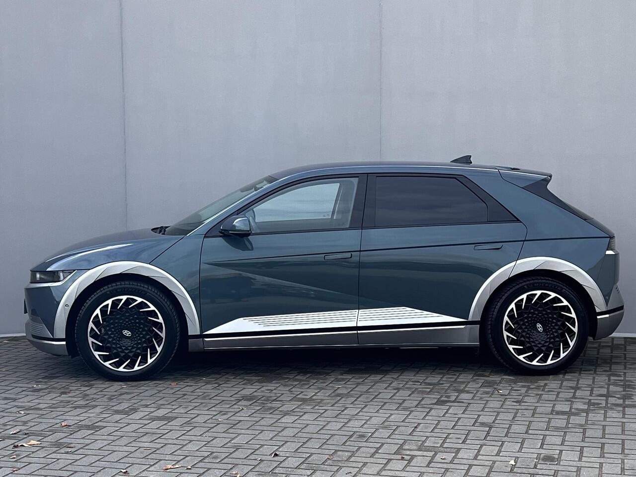 Hyundai IONIQ 5 Lounge AWD 73kWh 306pk Automaat / Dealer onderhouden / SoH accu 100% / Range 430km / 1.600 kg afneembare trekhaak / Elektrische stoelen en klep / Stoelventilatie / Stuur-, stoel- en achterbankverwarming /