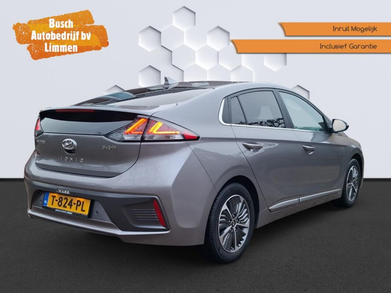 Hyundai IONIQ 1.6 GDi PHEV Advantage Sky-Active Plug-In Hybride, Alle optie's 61.000 km. Nieuwstaat.