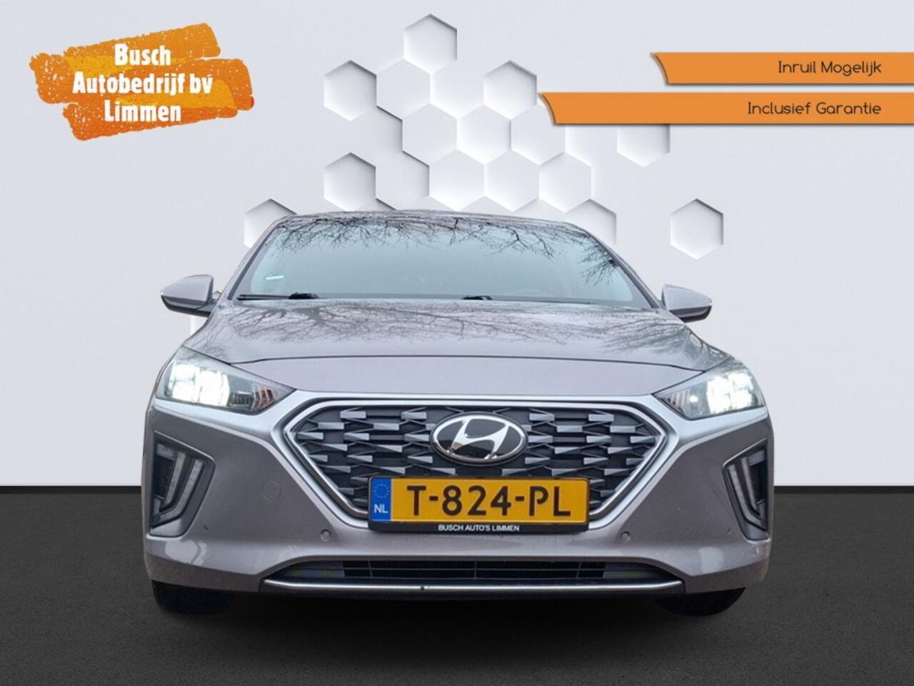 Hyundai IONIQ 1.6 GDi PHEV Advantage Sky-Active Plug-In Hybride, Alle optie's 61.000 km. Nieuwstaat.
