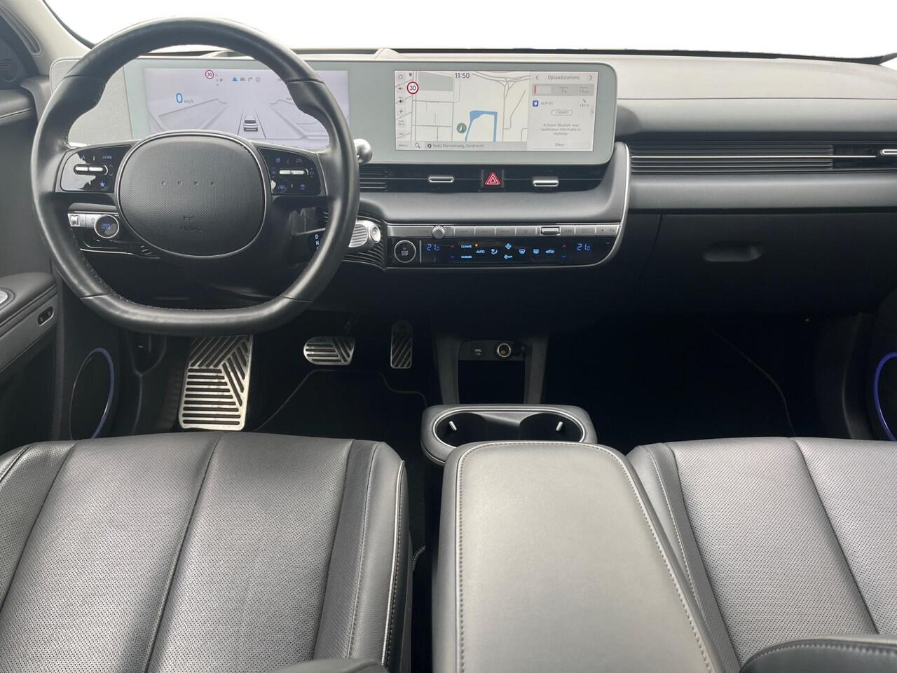 Hyundai IONIQ 5 Lounge AWD 73kWh 325pk | LONG RANGE ACCU | 20 INCH | MEMORY-FUNCTIE & LEDEREN INTERIEUR | AFN. TREKHAAK | ACHTERKLEP ELEKTRISCH | WINTERBANDEN |