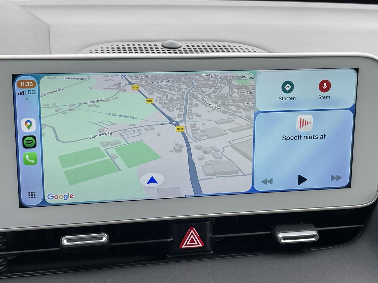 Hyundai IONIQ 5 Lounge AWD 77.4 kWh / Apple carplay/Android auto / Cruise control adaptief / Voorstoelen verwarmd/geventileerd / Head-up display / Navigatie / Achteruitrijcamera