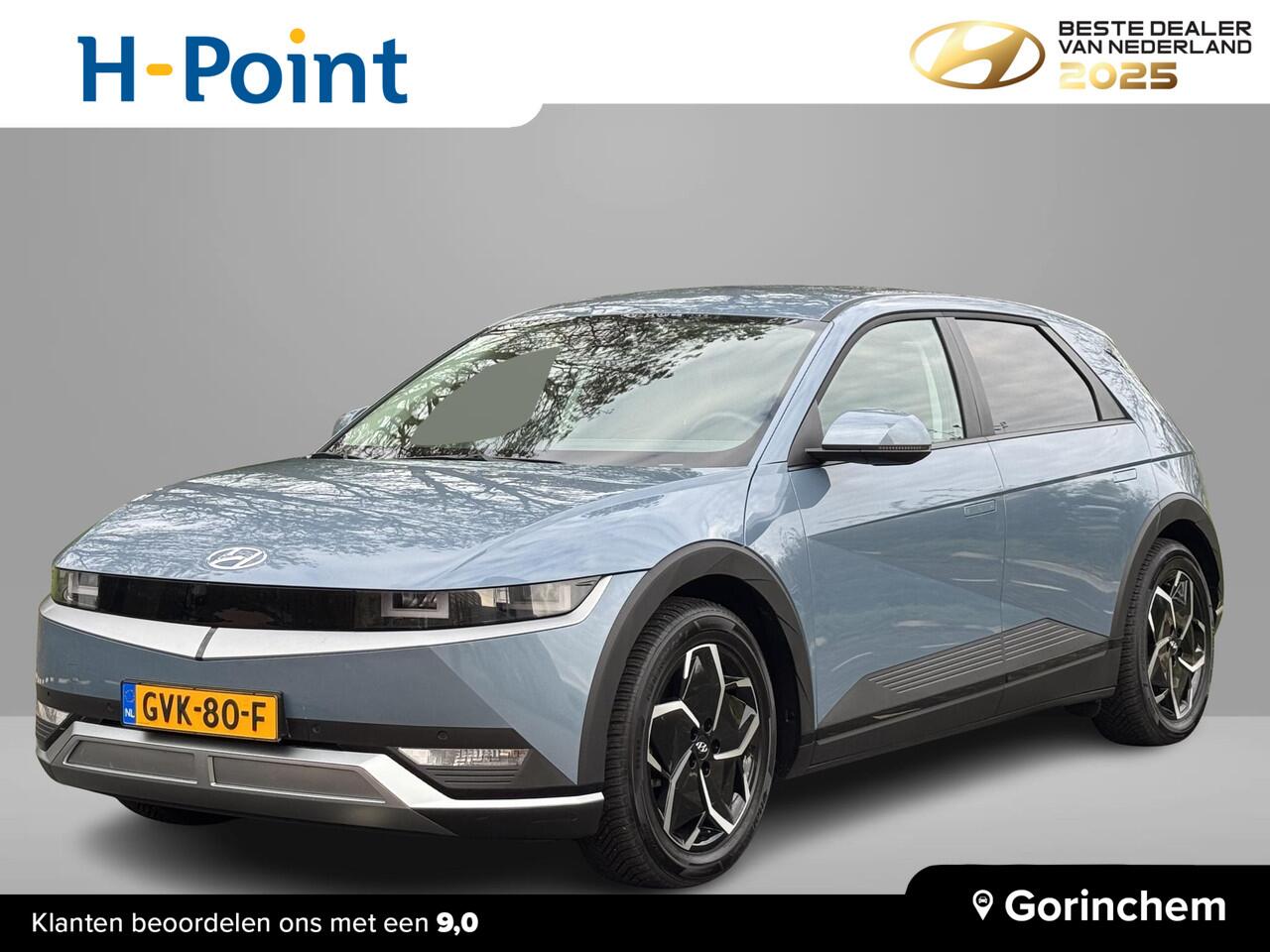 Hyundai IONIQ 5 Connect+ 77.4 kWh | Lederen bekleding | Warmtepomp & V2L | Geïntegreerde navigatie | Apple Carplay & Android Auto | Adaptieve Cruisecontrol | Camera | Warmtepomp | Stoel/-Stuur verwarming |