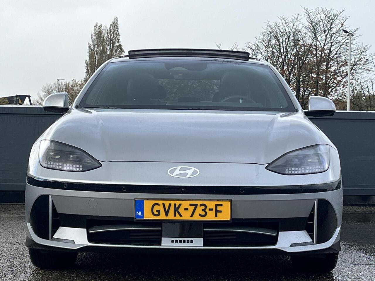 Hyundai IONIQ 6 Lounge 77.4kWh 228pk | SCHUIFDAK | LEDEREN BEKLEDING ELEKTRISCH VERSTELBAAR| WARMTEPOMP | BOSE SPEAKERS | ADAPTIEVE CRUISECONTROL | WORLD CAR OF THE YEAR 2023 |