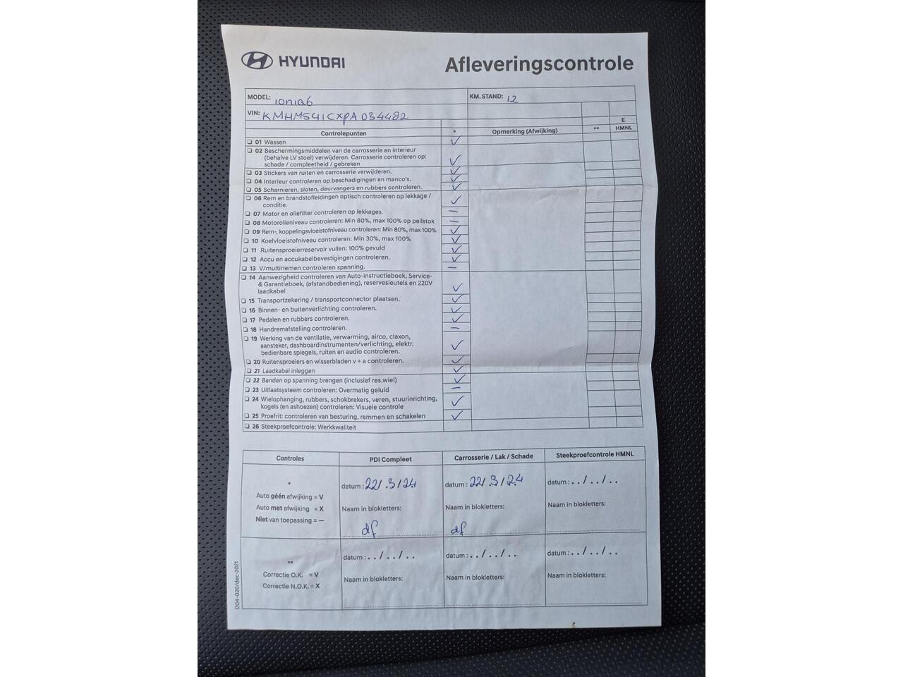 Hyundai IONIQ 6 Lounge AWD 77.4 kWh 325pk / SOH 100% / Fabrieksgarantie tot 03-2029 / Trekgewicht 1.500 kg / warmtepomp / CCS snellader / Rondomzicht camera / Head Up Display / Bose Audio Systeem / Stuur- en Stoelverwarming / Elektrische achterklep / Adaptief cruise co