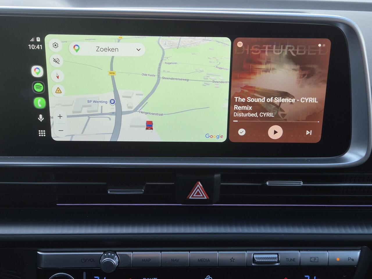 Hyundai IONIQ 6 Lounge AWD 77.4 kWh 325pk / SOH 100% / Fabrieksgarantie tot 03-2029 / Trekgewicht 1.500 kg / warmtepomp / CCS snellader / Rondomzicht camera / Head Up Display / Bose Audio Systeem / Stuur- en Stoelverwarming / Elektrische achterklep / Adaptief cruise co