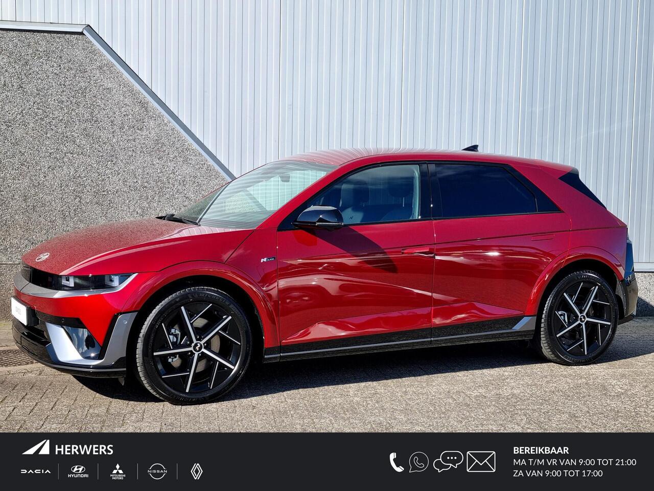 Hyundai IONIQ 5 N Line Business 84 kWh / Rijklaarprijs Ultimate Red / Nu Te Bestellen / Levertijd 3 Maanden