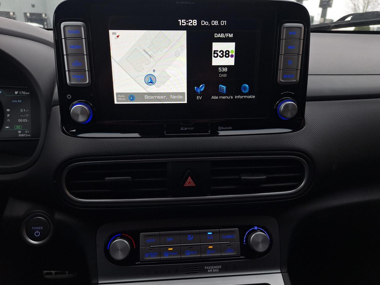 Hyundai Kona EV Fashion 64 kWh | SOH: 89,5% | LED | Adaptive CC | Blindspot | Stoelverwarming | Camera |