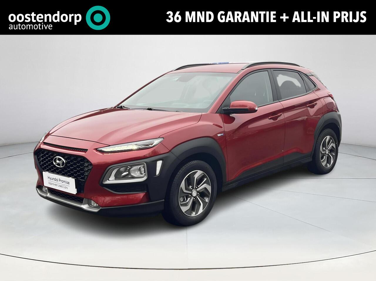 Hyundai Kona 1.6 GDI HEV Comfort | 3 jaar garantie! | Rijklaarprijs dus GEEN extra afleverkosten | Apple CarPlay/Android Auto | Cruise Control |