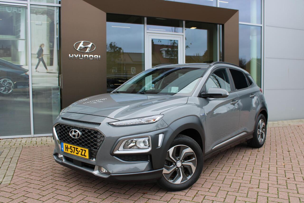 Hyundai Kona 1.6 GDI HEV Fashion Automaat Hybrid Airco Navi Carplay Camera 1e eigenaar