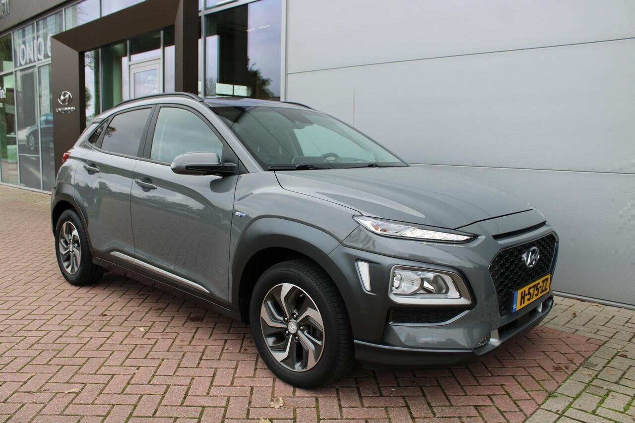 Hyundai Kona 1.6 GDI HEV Fashion Automaat Hybrid Airco Navi Carplay Camera 1e eigenaar