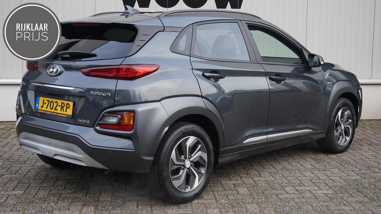 Hyundai Kona 1.6 GDI HEV Fashion Navigatie | Adapt Cruise Contr | HUD | DAB+ | Dodehoeksensoren