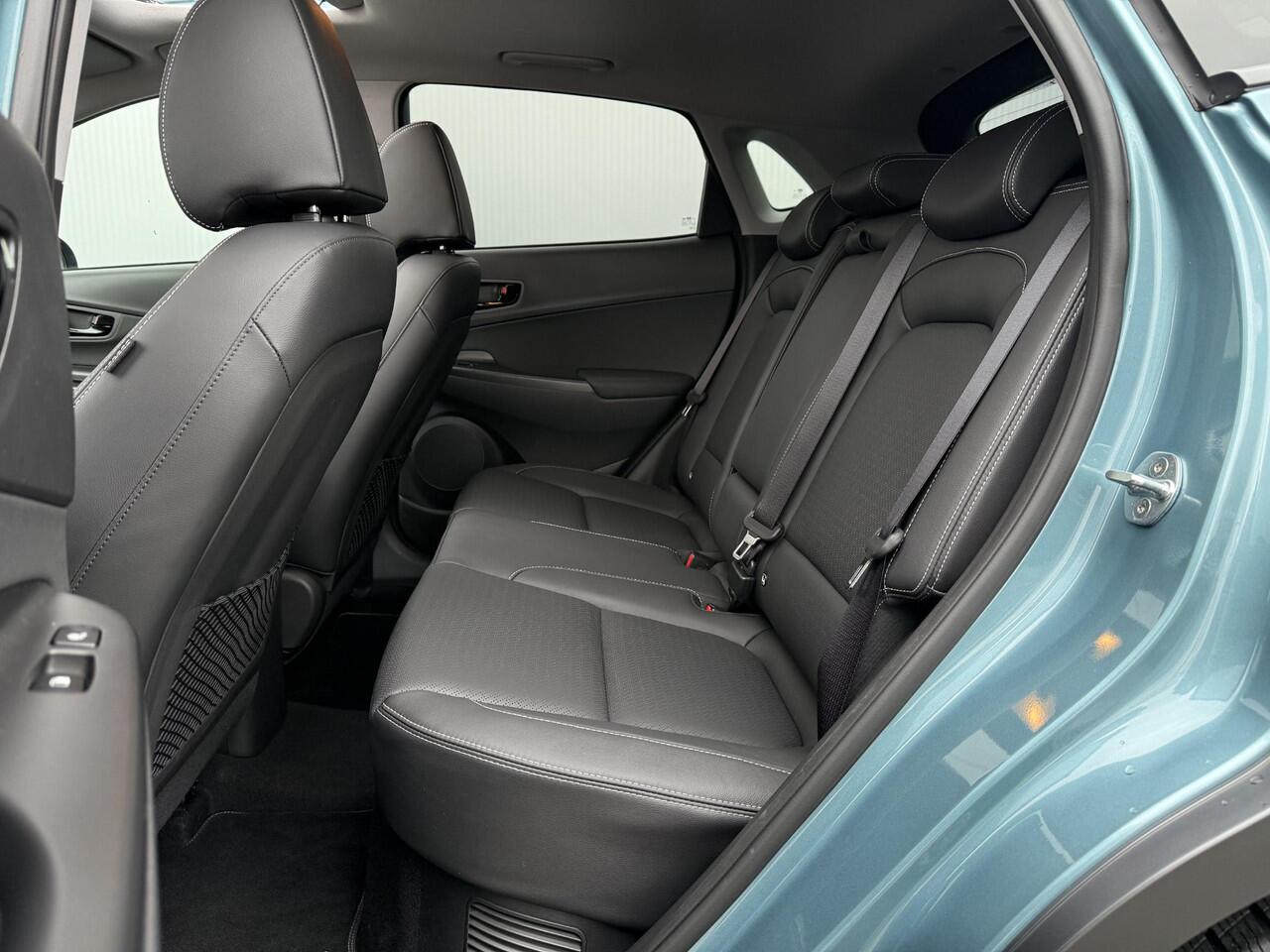 Hyundai Kona 1.6 GDI HEV Premium / 1e Eigenaar / Trekhaak 1300 KG / Zwart Leder / KRELL Audio / Achteruitrijcamera / Climate Control / Adaptive Cruise Control /