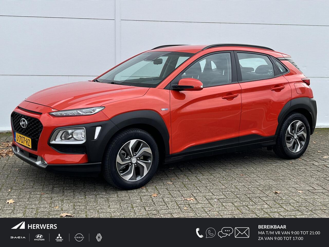 Hyundai Kona 1.6 GDI HEV Comfort Smart Navi / airco (automatisch) / Trekhaak(1300 kg) / Apple Carplay/Android Auto / cruise control adaptief met Stop&Go