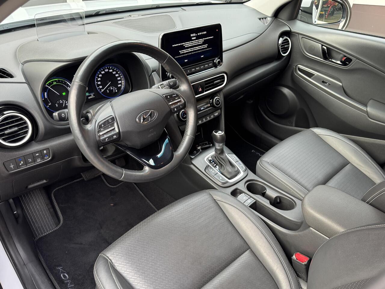 Hyundai Kona 1.6 GDI HEV Premium *TREKHAAK/ACC/NAVI/LEDER*