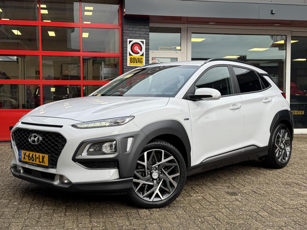 Hyundai Kona 1.6 GDI HEV Premium *TREKHAAK/ACC/NAVI/LEDER*
