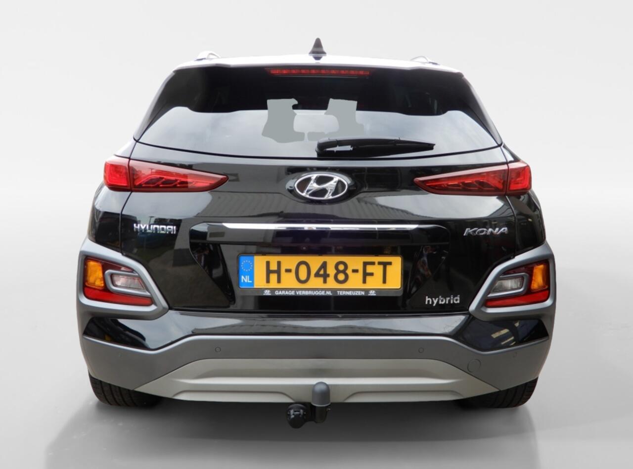 Hyundai Kona 1.6 GDI HEV Premium | 1e eig. | NL auto | trekhaak