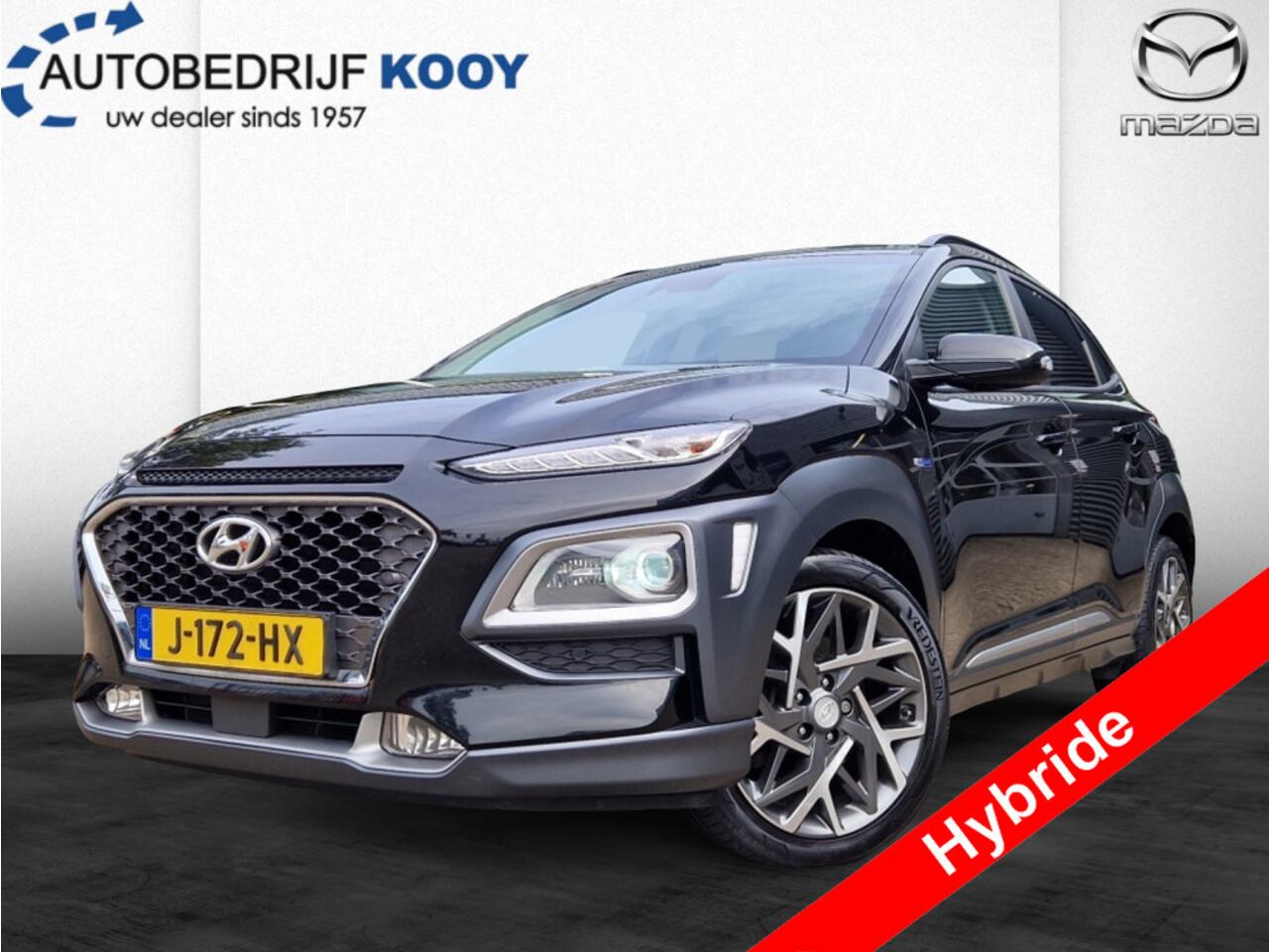 Hyundai Kona 1.6 GDI HEV Premium / Elektr. stoelen / Carplay / Leder