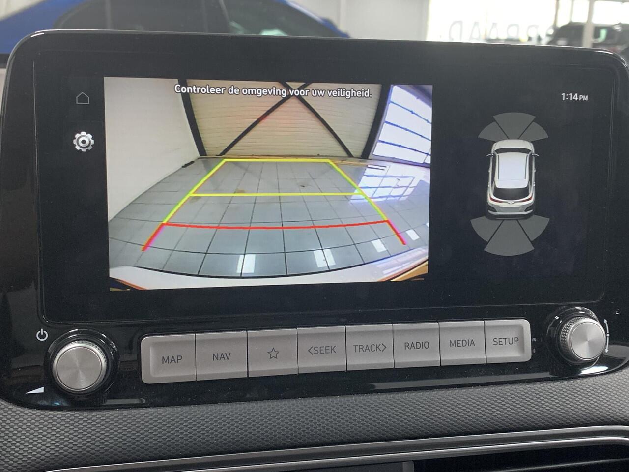 Hyundai Kona EV Limited 64 kWh SOH 96,8 % | NAVIGATIE | ACHTERUITRIJCAMERA | LEDEREN BEKLEDING