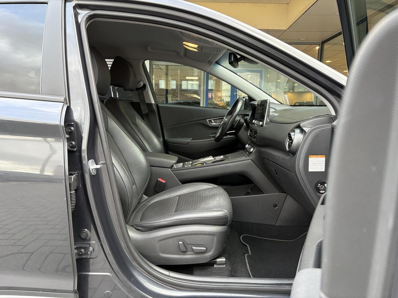 Hyundai Kona EV Limited 64 kWh | VOL! | 100% SOH | Stoel- Ventilatie & Verwarming | Leder | Head-Up |