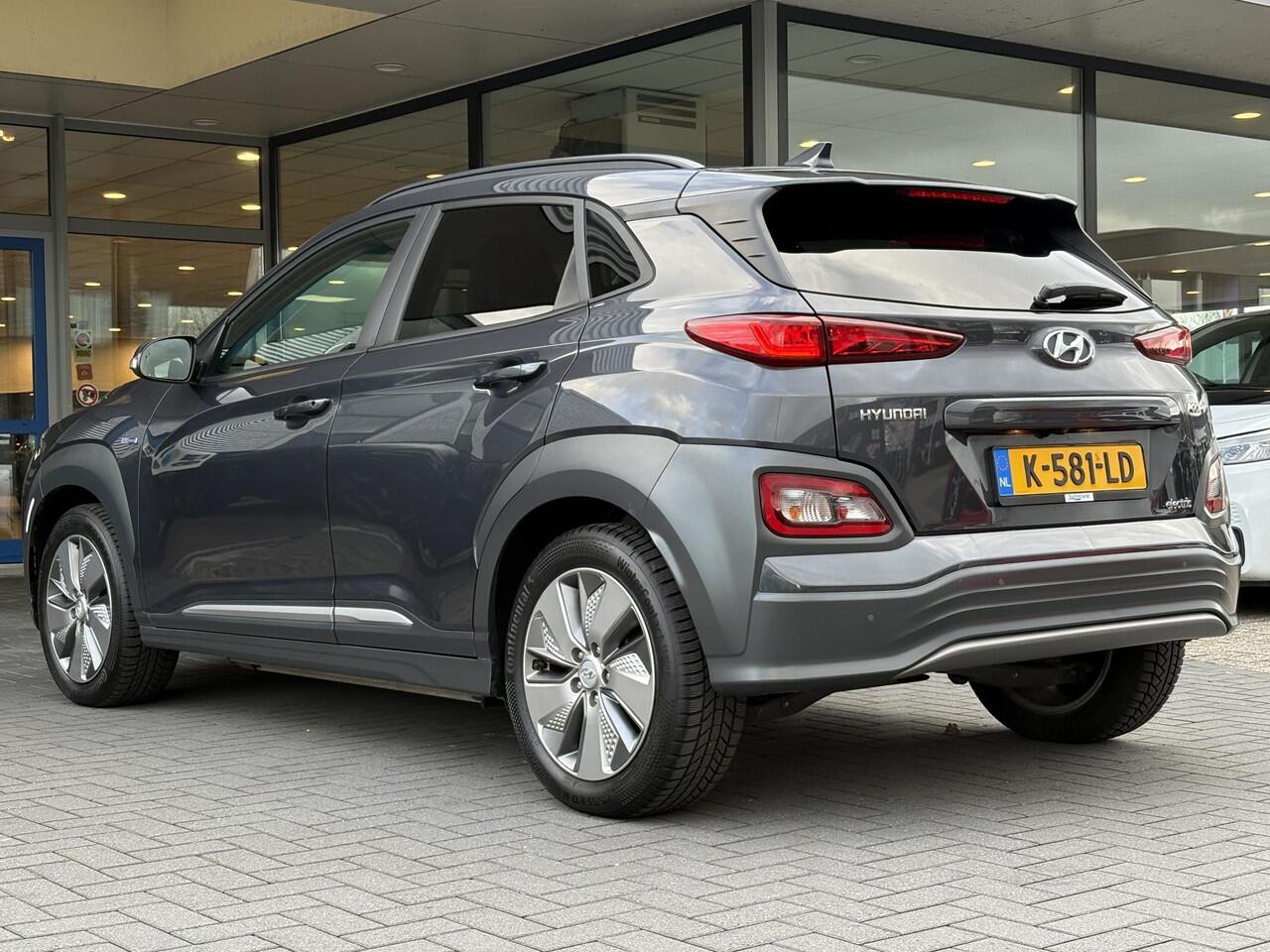 Hyundai Kona EV Limited 64 kWh | VOL! | 100% SOH | Stoel- Ventilatie & Verwarming | Leder | Head-Up |