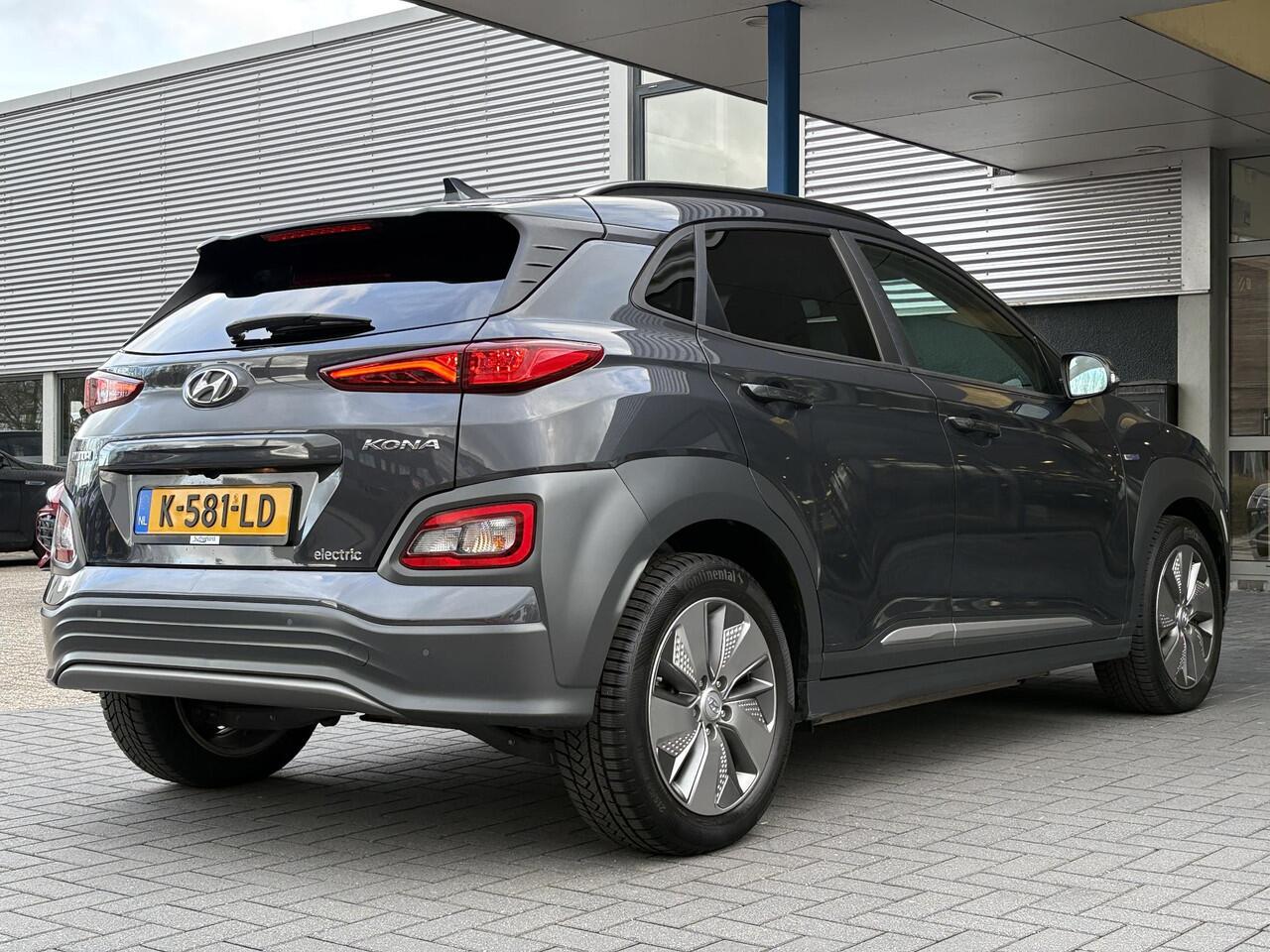Hyundai Kona EV Limited 64 kWh | VOL! | 100% SOH | Stoel- Ventilatie & Verwarming | Leder | Head-Up |
