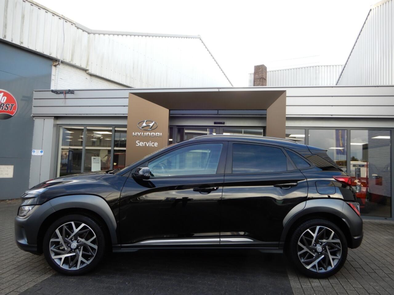 Hyundai Kona 1.6 GDI HEV Premium | Leder | Navigatie | Stoel verwarming | Com