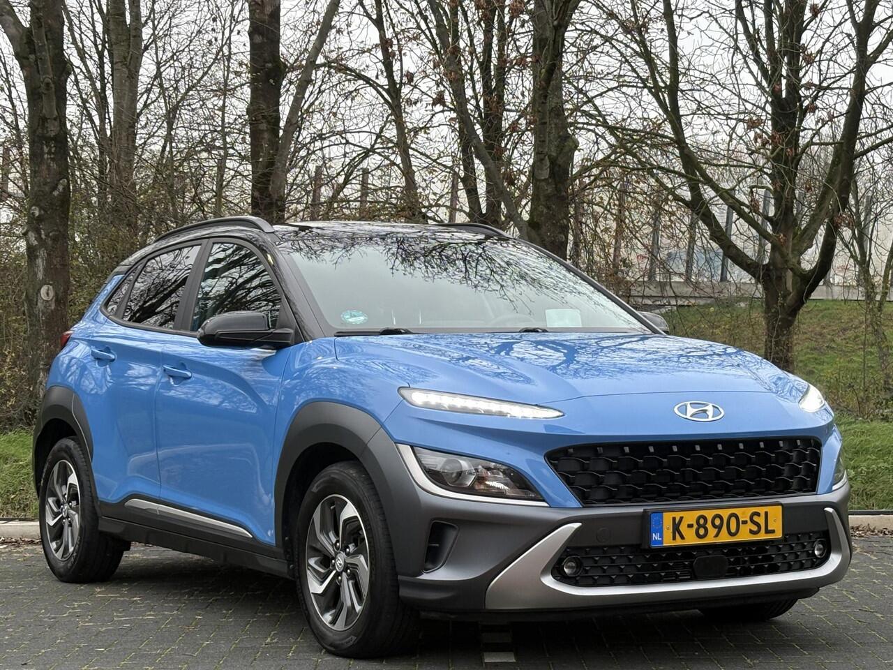 Hyundai Kona 1.6 GDI HEV Fashion | Verwarmbare Voorstoelen | Achteruitrijcamera & sensoren | Apple Carplay/Android Auto | lichtmetalen velgen 16" |
