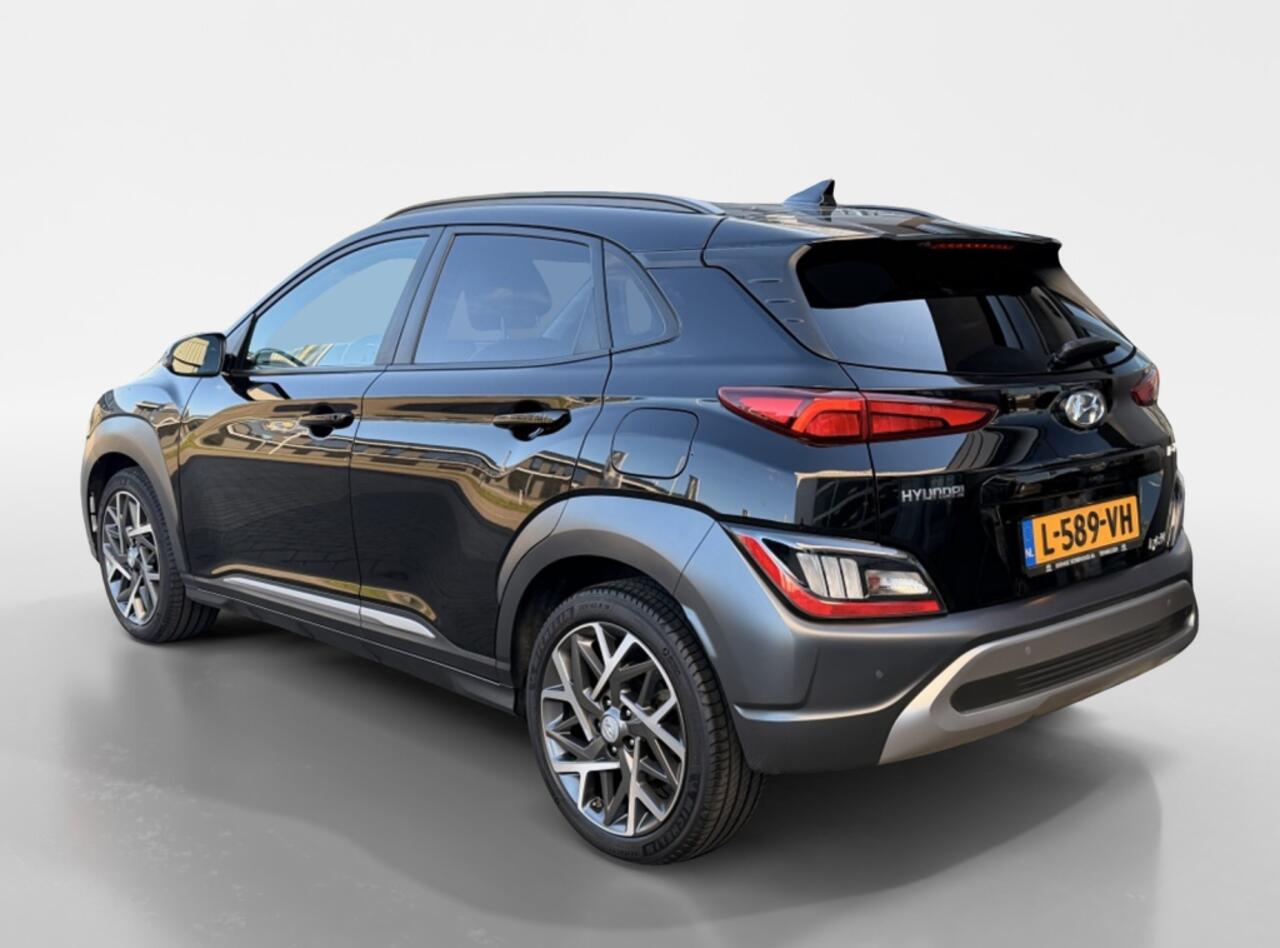 Hyundai Kona 1.6 GDI HEV Premium | Leder | Navigatie | Stoel verwarming | Com