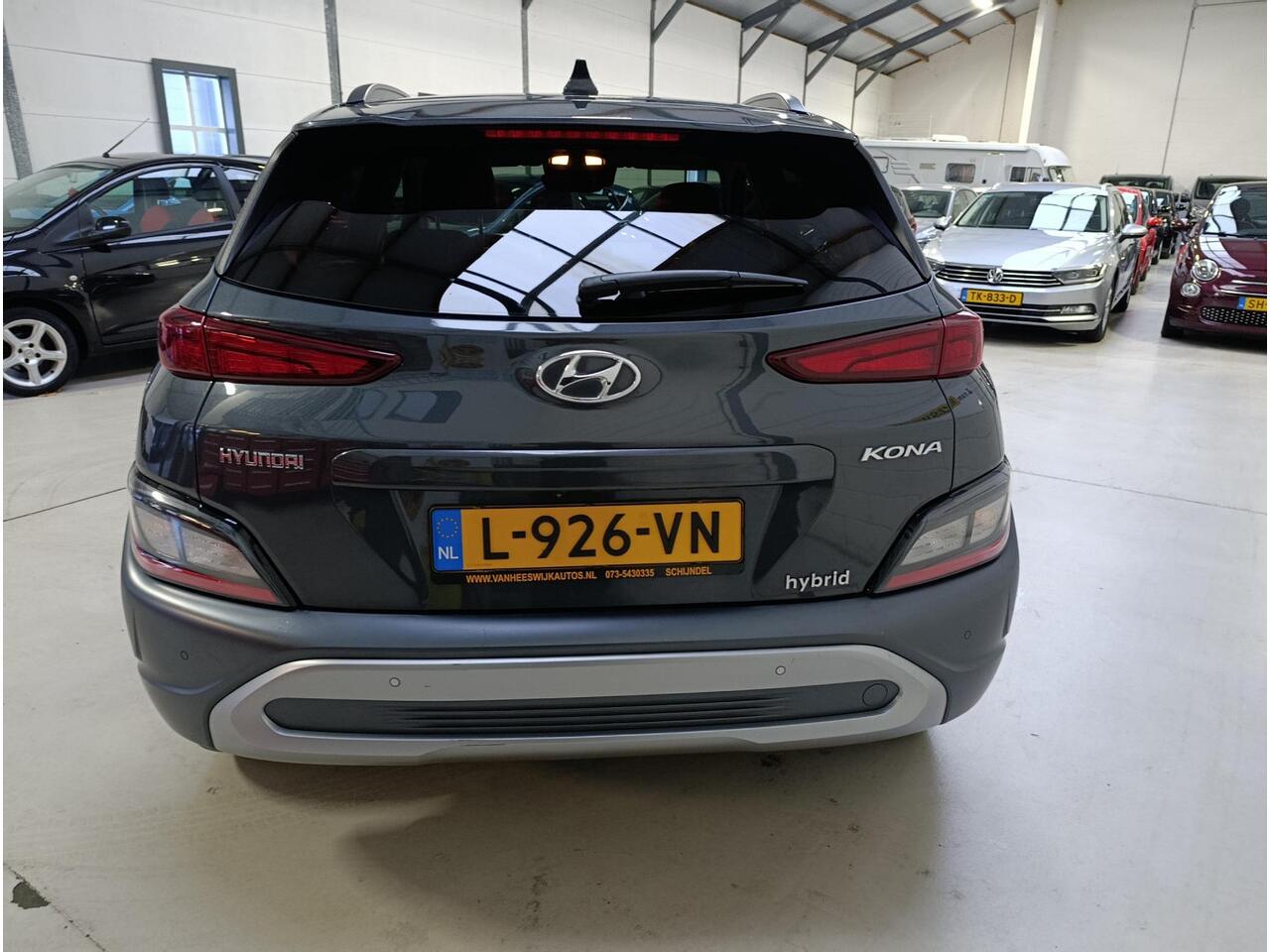Hyundai Kona 1.6 GDI HEV Fashion Sky Schuifdak | Lmv | Automaat | Navi