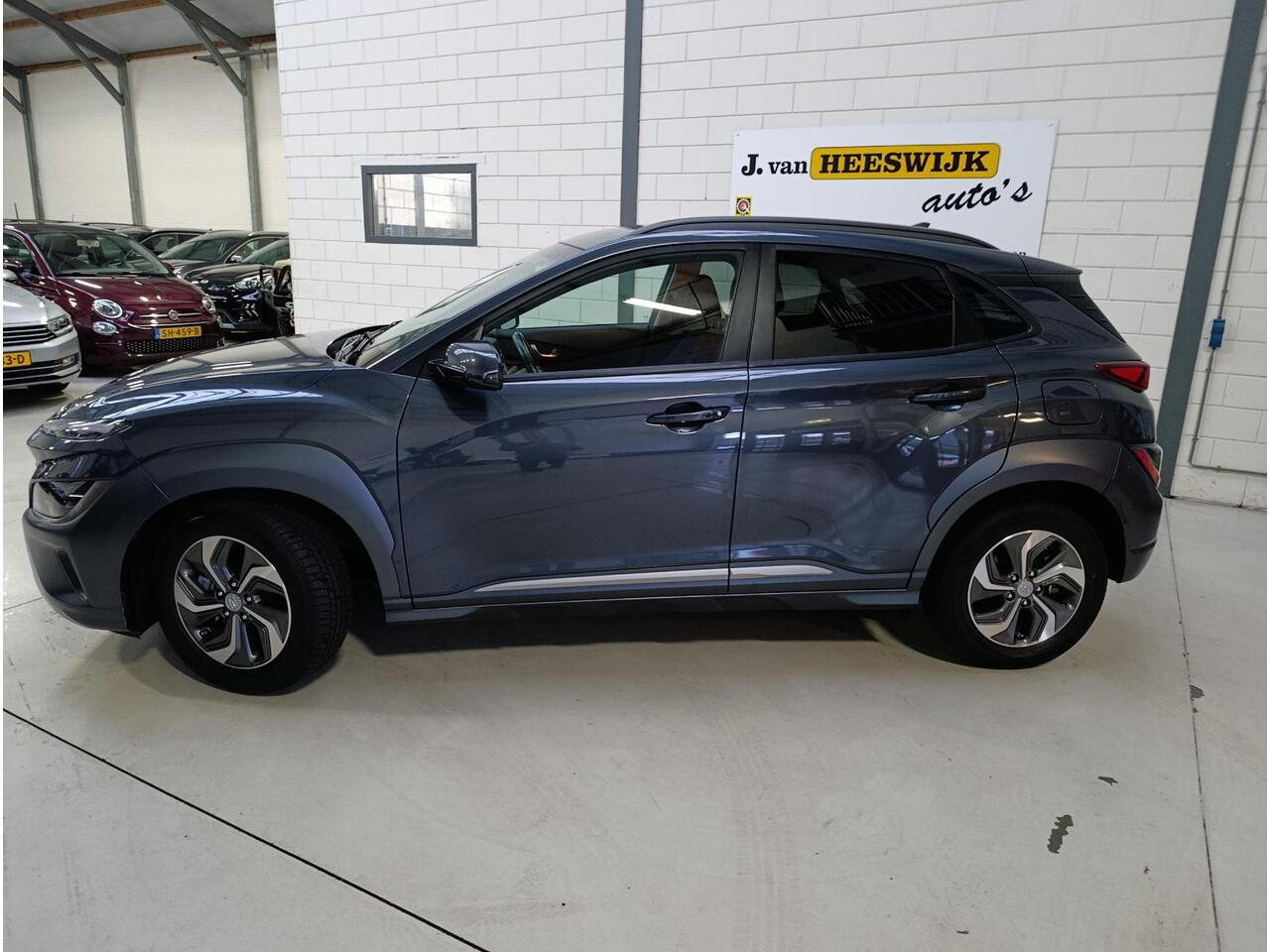 Hyundai Kona 1.6 GDI HEV Fashion Sky Schuifdak | Lmv | Automaat | Navi