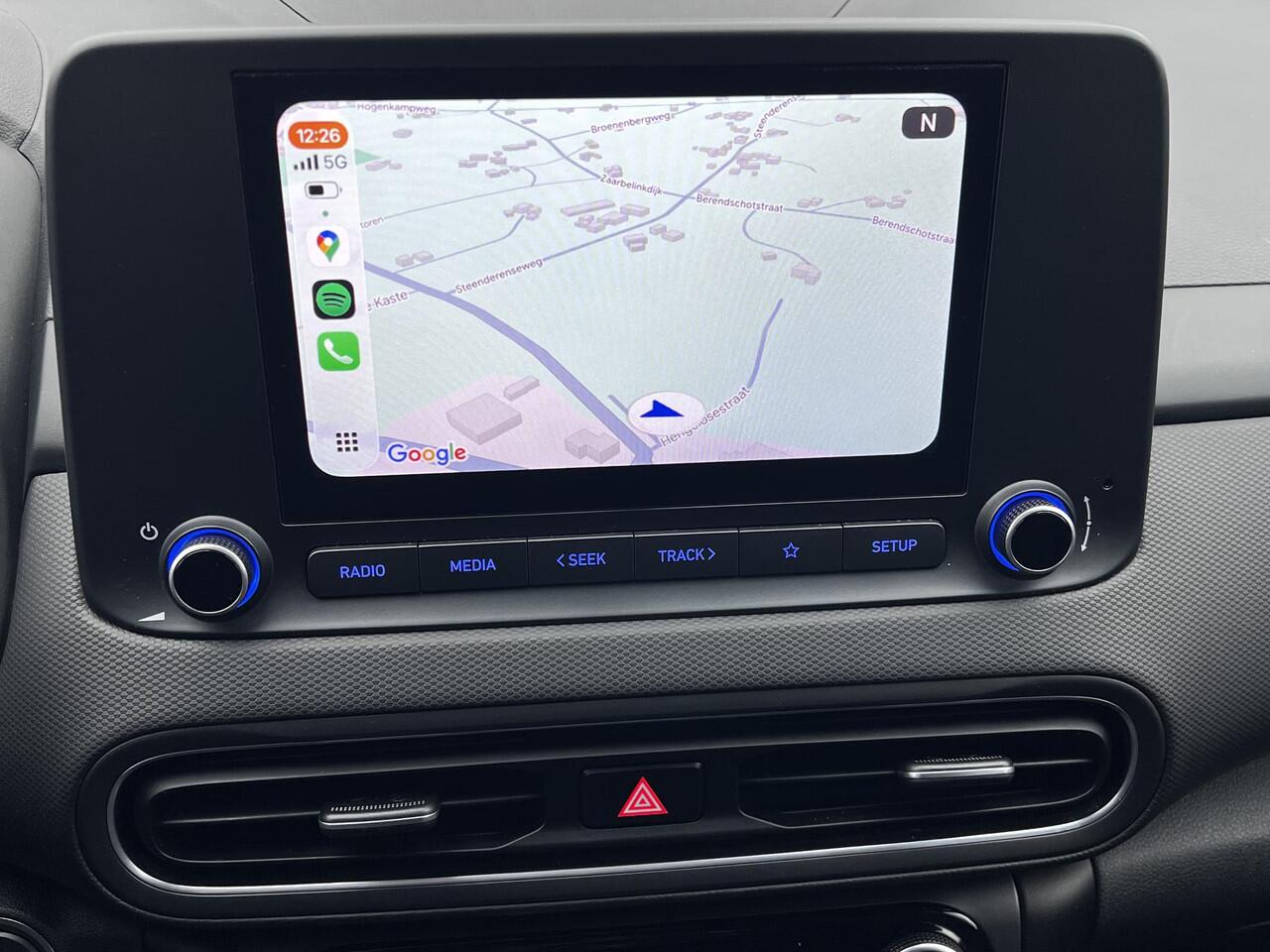 Hyundai Kona 1.0 T-GDI Fashion / Fabrieksgarantie tot 08-2027 / Navigatie / Stuur- en stoelverwarming / Apple Carplay Android / Climate control / 17" LM wielen /