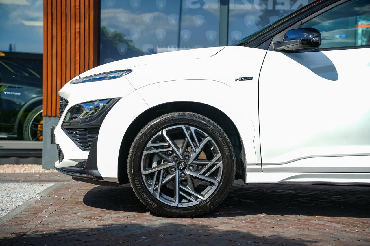 Hyundai Kona 1.6 T-GDI N-Line Camera Stoelvent. Stuurverw DAB+ Navigatie Keyless 200pk! N Line