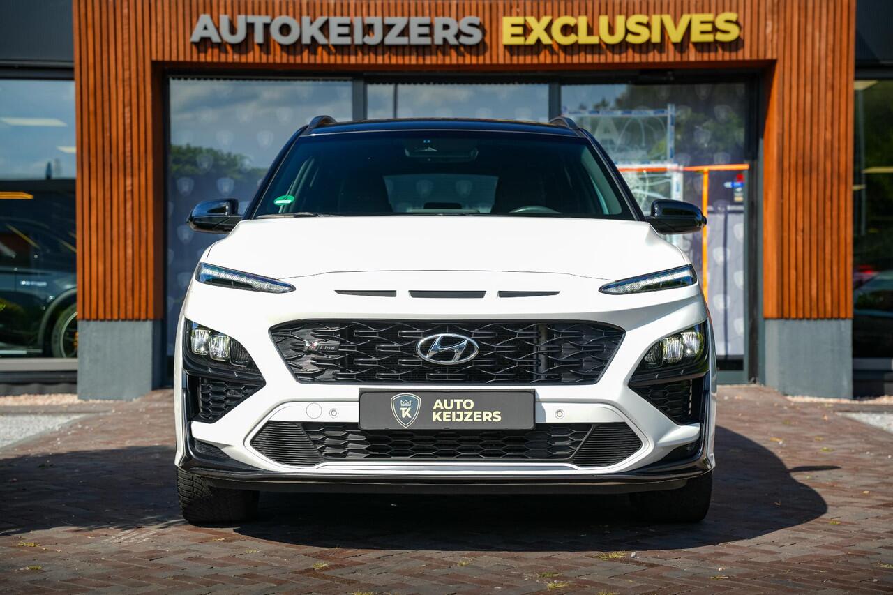 Hyundai Kona 1.6 T-GDI N-Line Camera Stoelvent. Stuurverw DAB+ Navigatie Keyless 200pk! N Line