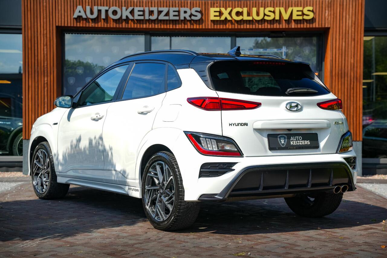 Hyundai Kona 1.6 T-GDI N-Line Camera Stoelvent. Stuurverw DAB+ Navigatie Keyless 200pk! N Line