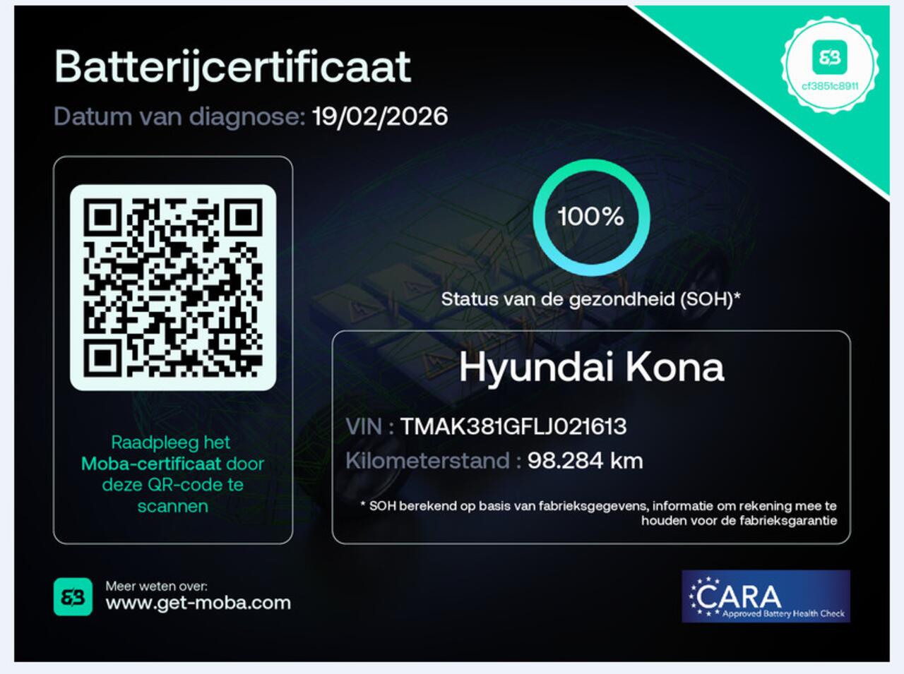 Hyundai Kona EV Fashion 64 kWh / SOH 100% / NL Auto / Winter-Zomerset / Head up Display / Dodehoek detectie /