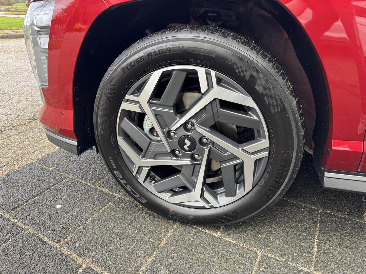 Hyundai Kona 1.6 GDI HEV N Line Sky Eerste Eigenaar, 18 Inch, Schuif/Kanteldak, Stoelverwarming, Apple Carplay/Android Auto, Enz...