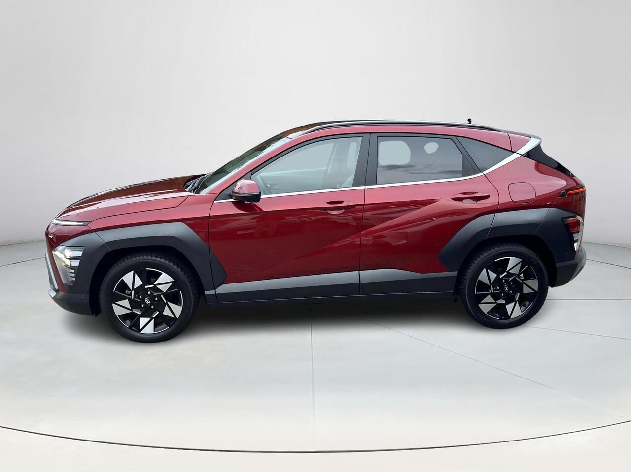 Hyundai Kona 1.6 GDI HEV Premium | 3 jaar garantie | Rijklaarprijs dus geen extra afleverkosten! | Automaat | Leder bekleding |