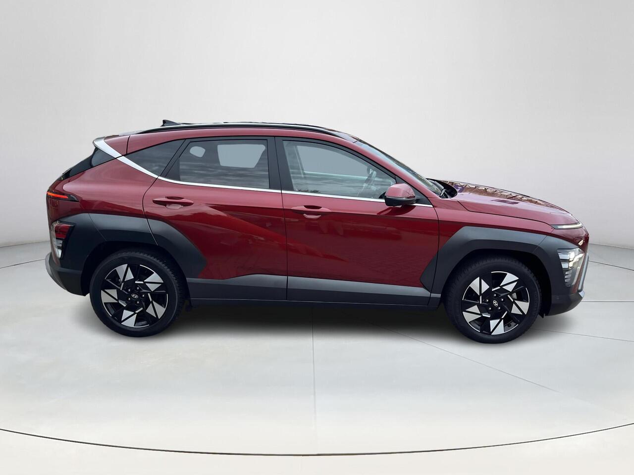 Hyundai Kona 1.6 GDI HEV Premium | 3 jaar garantie | Rijklaarprijs dus geen extra afleverkosten! | Automaat | Leder bekleding |