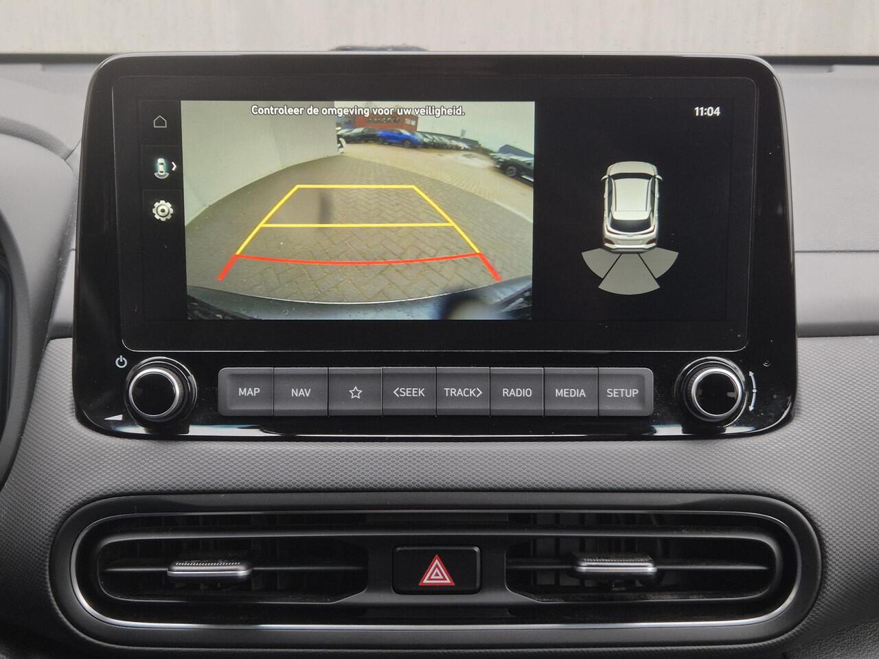 Hyundai Kona 1.6 GDI HEV Fashion Automaat / Fabrieksgarantie tot 02-2028 / Dealer onderhouden / Head Up Display / Keyless Entry/Start / cruise control / Achteruitrijcamera / Draadloze telefoon lader / Krell Audio Systeem /