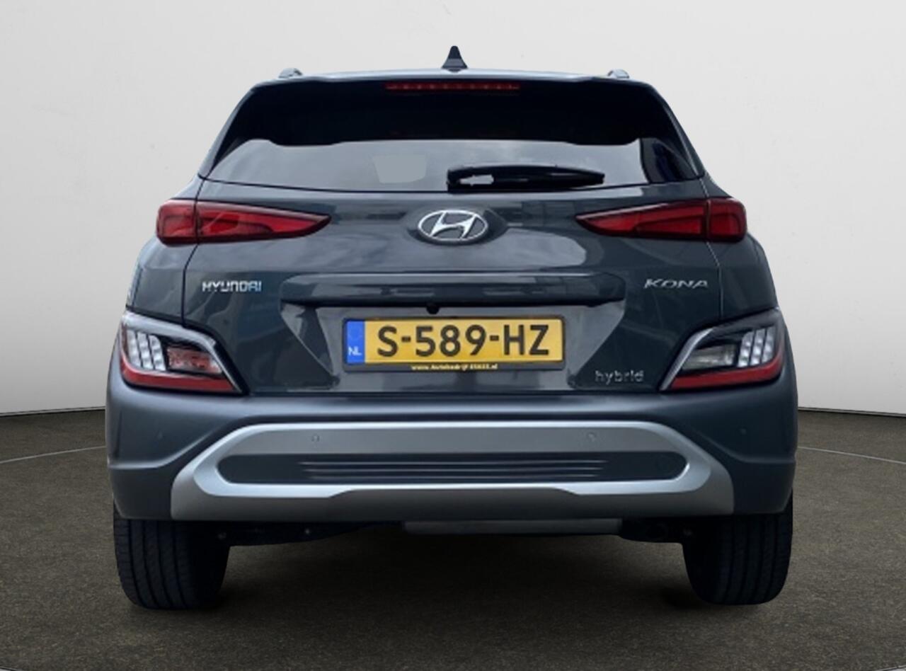 Hyundai Kona 1.6 GDI HEV Premium | Wit Leder.