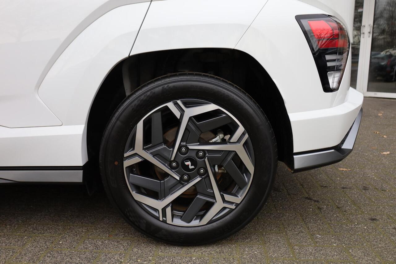 Hyundai Kona 1.6 GDI HEV N-LINE Edition CARPLAY CAMERA ACC DAB NAVI CLIMA LANE-ASSIST DAW KEYLESS DRAADLOZE-OPLADER 2XPDC 18''LMV ENZ.