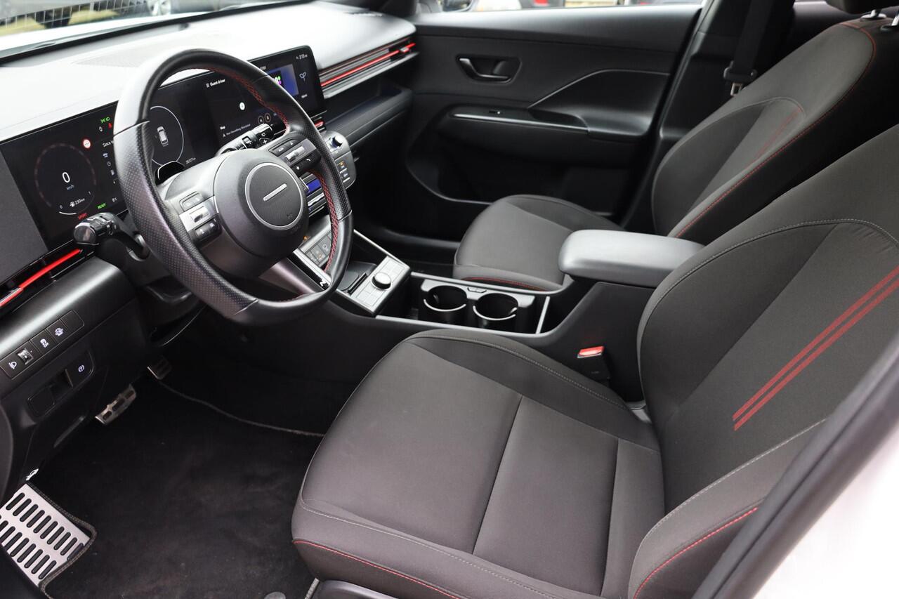 Hyundai Kona 1.6 GDI HEV N-LINE Edition CARPLAY CAMERA ACC DAB NAVI CLIMA LANE-ASSIST DAW KEYLESS DRAADLOZE-OPLADER 2XPDC 18''LMV ENZ.