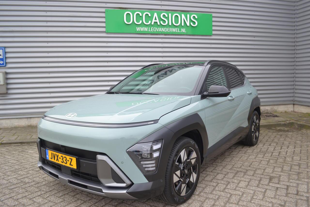 Hyundai Kona 1.6 GDI HEV PREMIUM|PANO.DAK|NAVI|LEER|