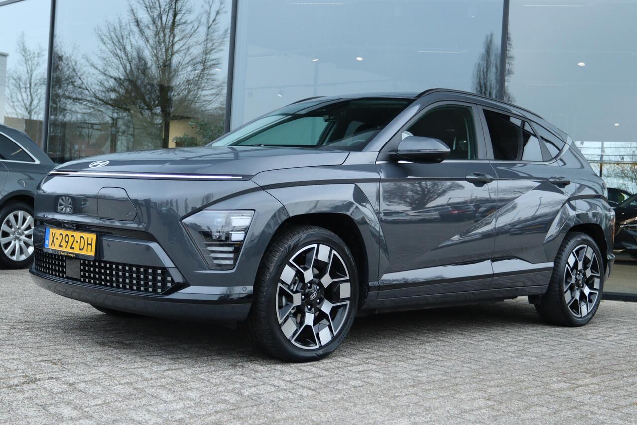 Hyundai Kona ELECTRIC PREMIUM 65.4 kWh | LEDER | TREKHAAK | HUD | 360 CAMERA | MEMORY | ADAPTIVE CRUISE | STOEL- STUURVERW. | CARPLAY