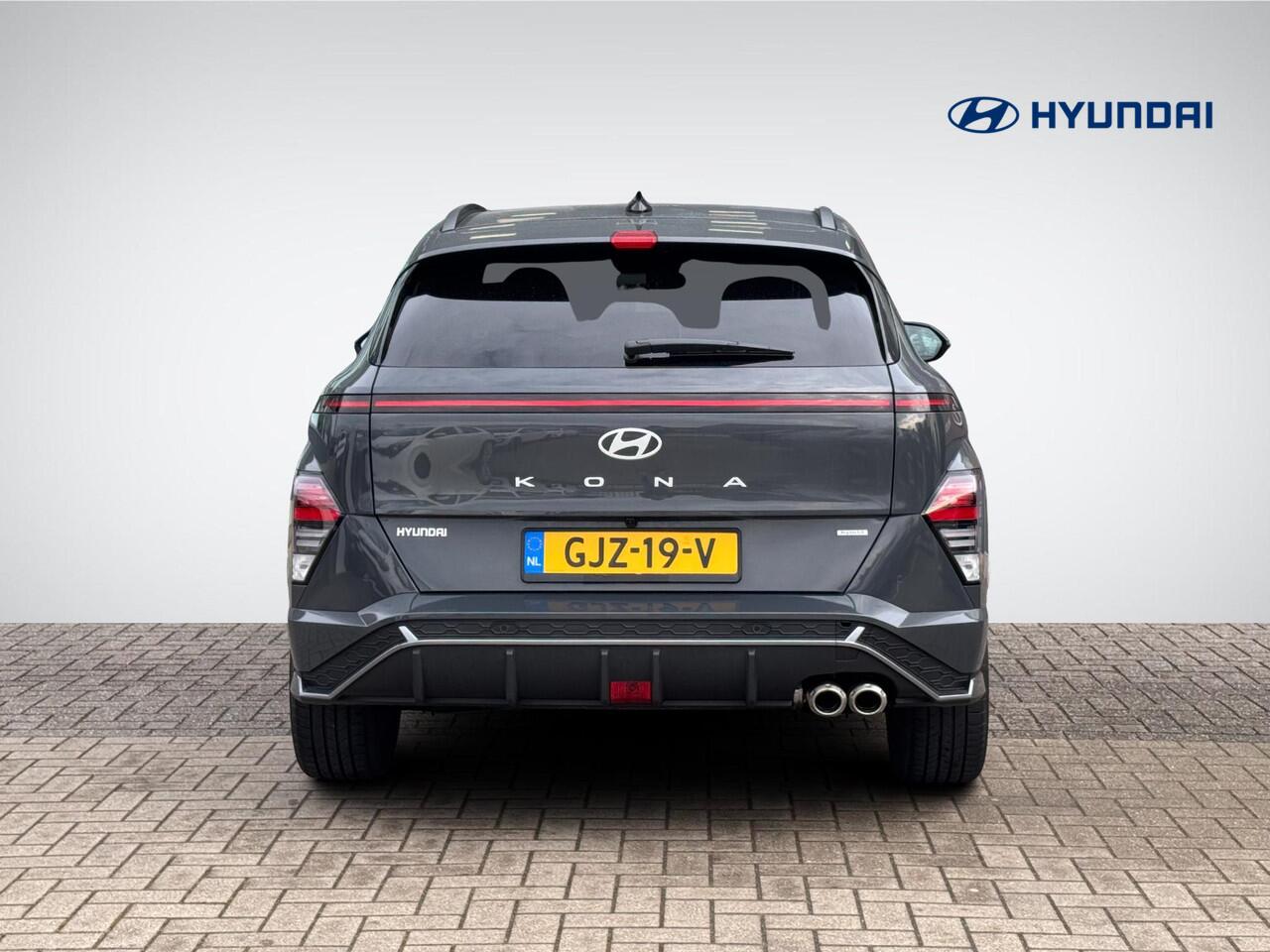 Hyundai Kona 1.6 GDI HEV N Line | Navigatie Full-Map | Elek. Kofferklep | Stoelverwarming + -Ventilatie | BOSE Audio | Geheugenstoel | 360° Camera | Rijklaarprijs!