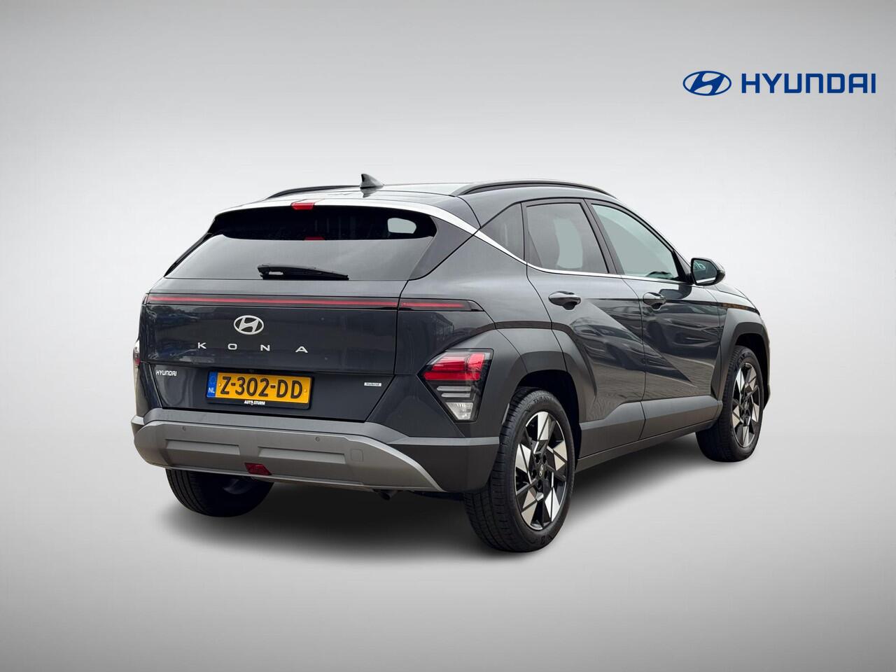 Hyundai Kona 1.6 GDI HEV Comfort Smart | Elek. Achterklep | Stuur- + Stoelverwarming | Full-LED | Adapt. Cruise Control | Keyless Entry | Rijklaarprijs!