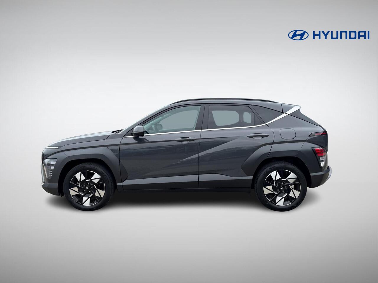 Hyundai Kona 1.6 GDI HEV Comfort Smart | Elek. Achterklep | Stuur- + Stoelverwarming | Full-LED | Adapt. Cruise Control | Keyless Entry | Rijklaarprijs!