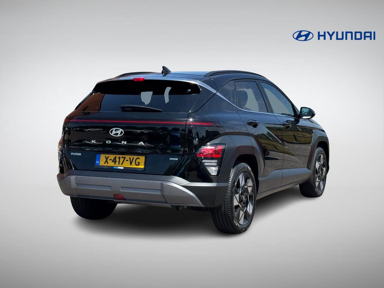 Hyundai Kona 1.6 GDI HEV Comfort Smart | Elek. Achterklep | Stuur- + Stoelverwarming | Full-LED | Adapt. Cruise Control | Keyless Entry | Rijklaarprijs!